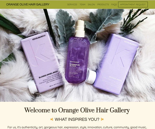 Landing page for a responsive website designed using HTML, CSS, and Bootstrap